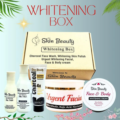 4 in 1 Skincare Bundle | Skin Polishing Bleach, Face Wash, Facial Scrub & Face Cream | Complete Skincare Set - JSJunoon.com