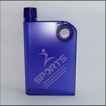 Notebook Water Bottle – Slim, BPA-Free Plastic Kids & School Water Bottle | Portable, Leak-Proof, 1 Pc - JSJunoon.com