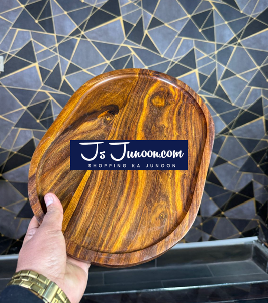 Wooden Oval Platter Tray