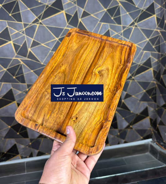 Rectangular Wooden Serving Tray