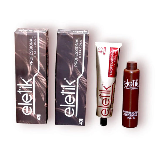 Hair Dye Pack of 2 – Black & Dark Brown, Long Lasting Cream Formula, Full Coverage, Normal Hair Care - JSJunoon.com