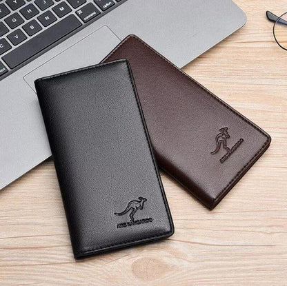 JS JUNOON Men's Premium Leather Bi-Fold Wallet – Multicolor, Slim & Pocket-Friendly, Buy 1 Get 1 Free, 2 Pc Set - JSJunoon.com