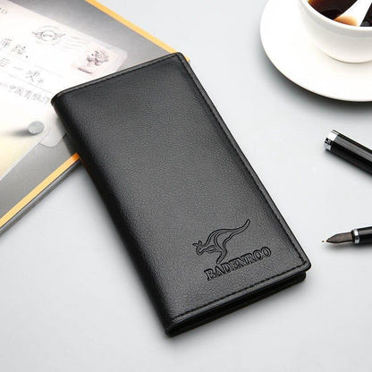 JS JUNOON Men's Premium Leather Bi-Fold Wallet – Multicolor, Slim & Pocket-Friendly, Buy 1 Get 1 Free, 2 Pc Set - JSJunoon.com
