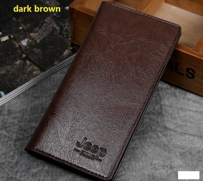 JS JUNOON Men's Multicolor Leather Wallet – Premium Quality, Durable, Sleek Design, Perfect for Cards & Cash, 1 P - JSJunoon.com