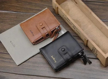 JS JUNOON Men's Premium Multicolor Leather Wallet – Stylish, Durable & Functional for Cards & Cash, 1 Pc - JSJunoon.com