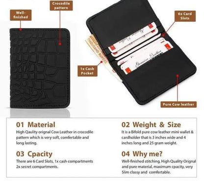 JS JUNOON Men's Premium Multicolor Leather Wallet – Stylish, Durable & Functional for Cards, Cash & Coins, 1 Pc - JSJunoon.com
