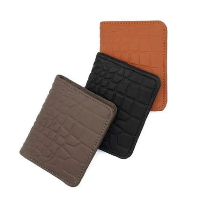 JS JUNOON Men's Premium Multicolor Leather Wallet – Stylish, Durable & Functional for Cards, Cash & Coins, 1 Pc - JSJunoon.com