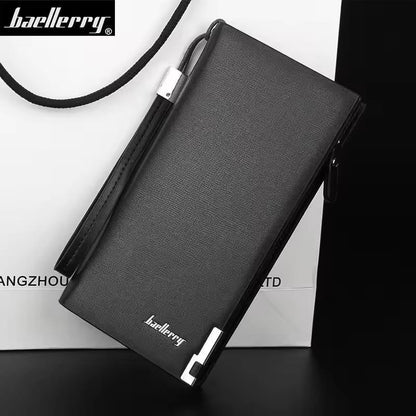 JS JUNOON Unisex PU Leather Long Wallet – Stylish Multicolor, Durable & Functional for Men & Women, 1 Pc - JSJunoon.com