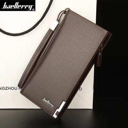 JS JUNOON Unisex PU Leather Long Wallet – Stylish Multicolor, Durable & Functional for Men & Women, 1 Pc - JSJunoon.com