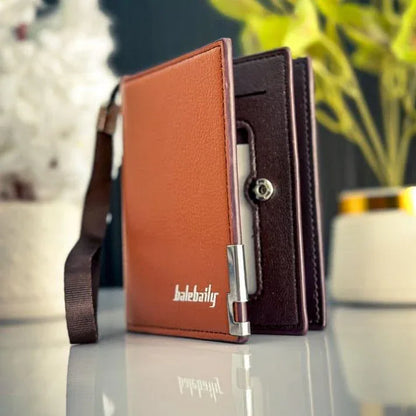JS JUNOON Unisex PU Leather Bi-Fold Wallet – Multicolor, Stylish & Durable, 1 Pc - JSJunoon.com