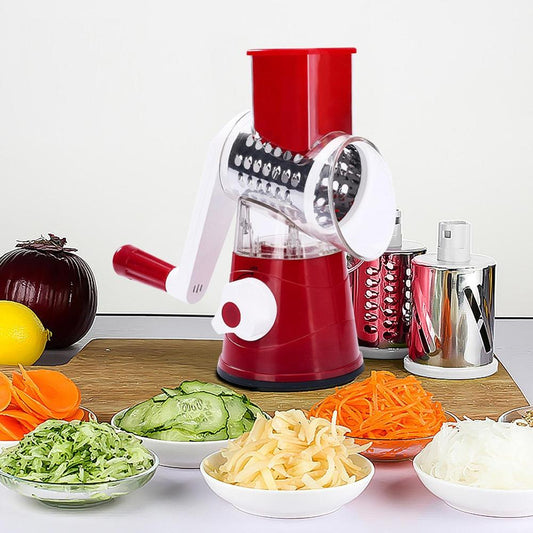 Multifunctional Vegetable Slicer – Stainless Steel Cutter for Easy Food Preparation