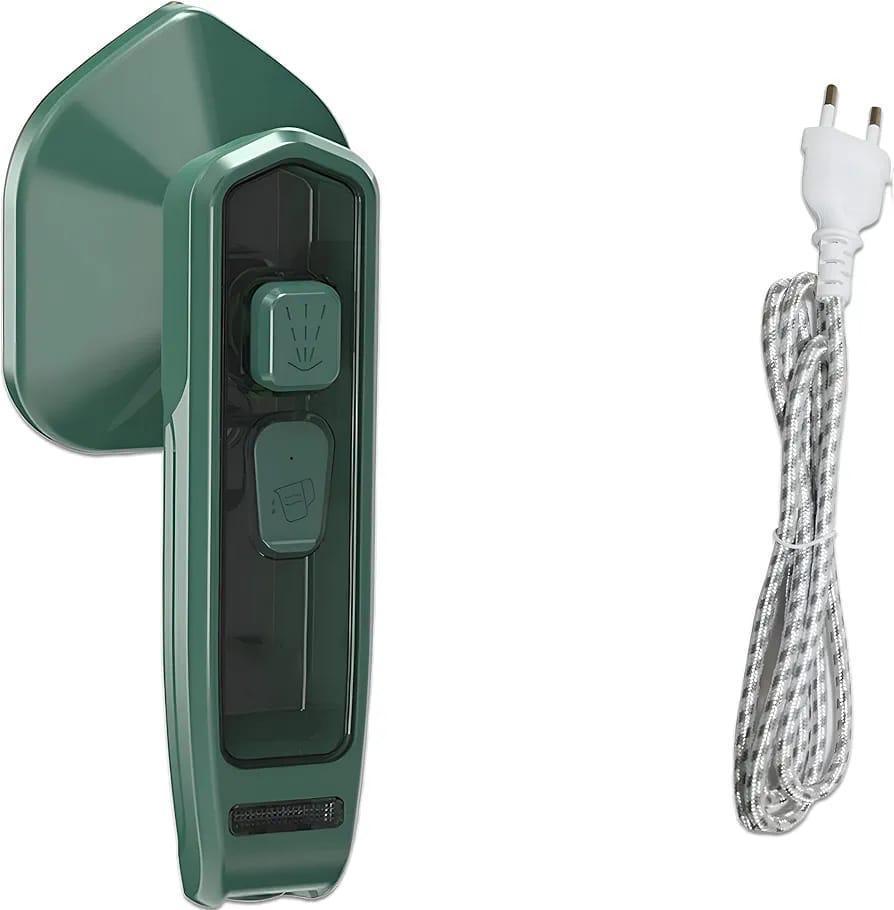 Foldable Steam Iron – Compact Green Portable Iron for Home & Travel Use