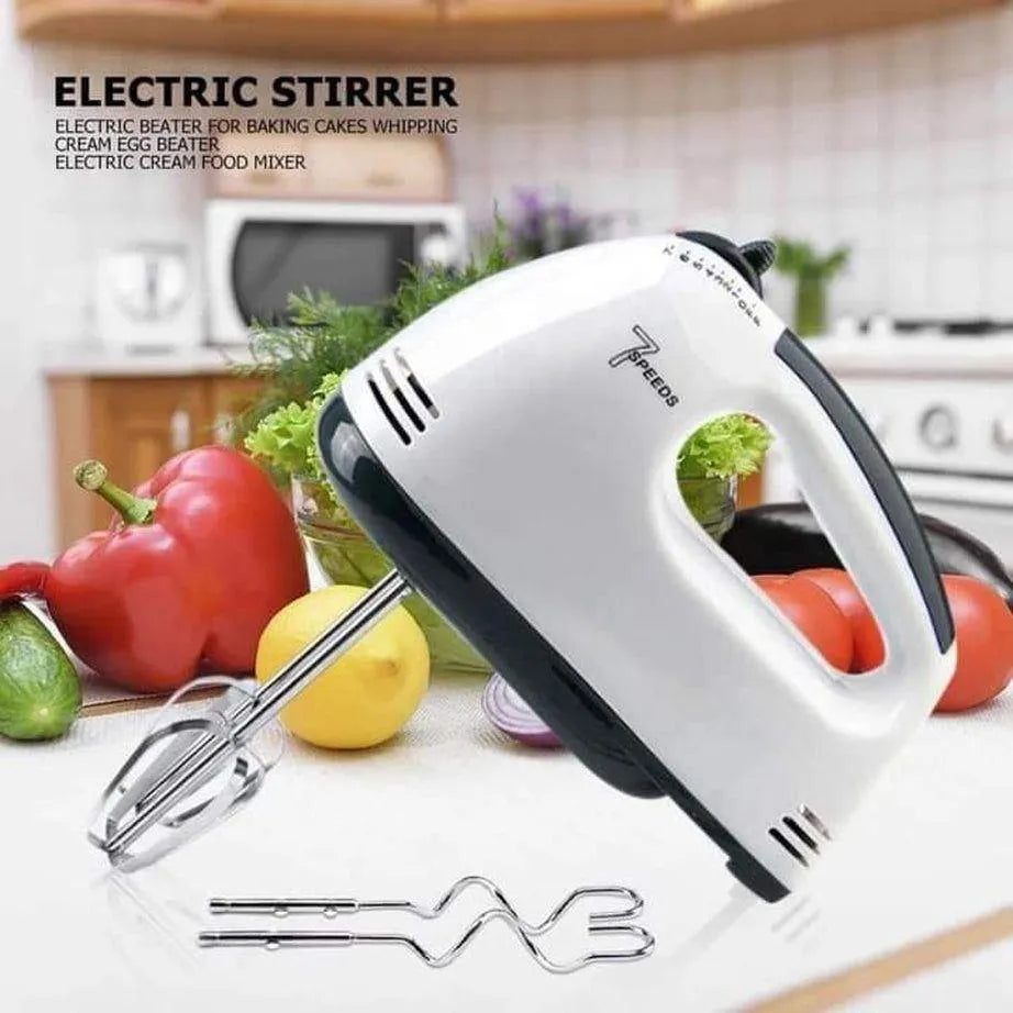 Hand Mixer – Stainless Steel Electric Beater for Effortless Mixing
