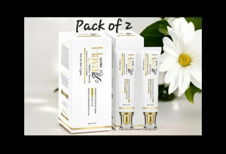 2 in 1 Skincare Bundle (2 Pcs) | Whitening Cream | Brightening & Nourishing Daily Skincare