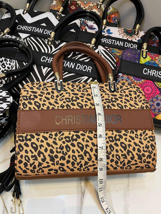 JS Junoon Women’s Canvas Printed Hand Bag – Multicolor, 12.5×3×9 Inches Top Handle Stylish Purs - JSJunoon.com