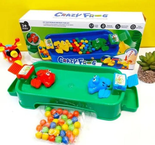 Colorful Frog Toy Set with 24 Balls – Fun Interactive Game for Kids