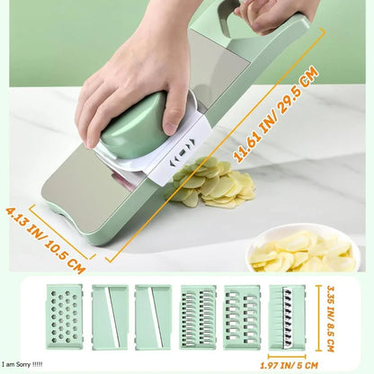 Vegetable Slicer – Durable ABS Plastic Kitchen Cutter - JSJunoon.com