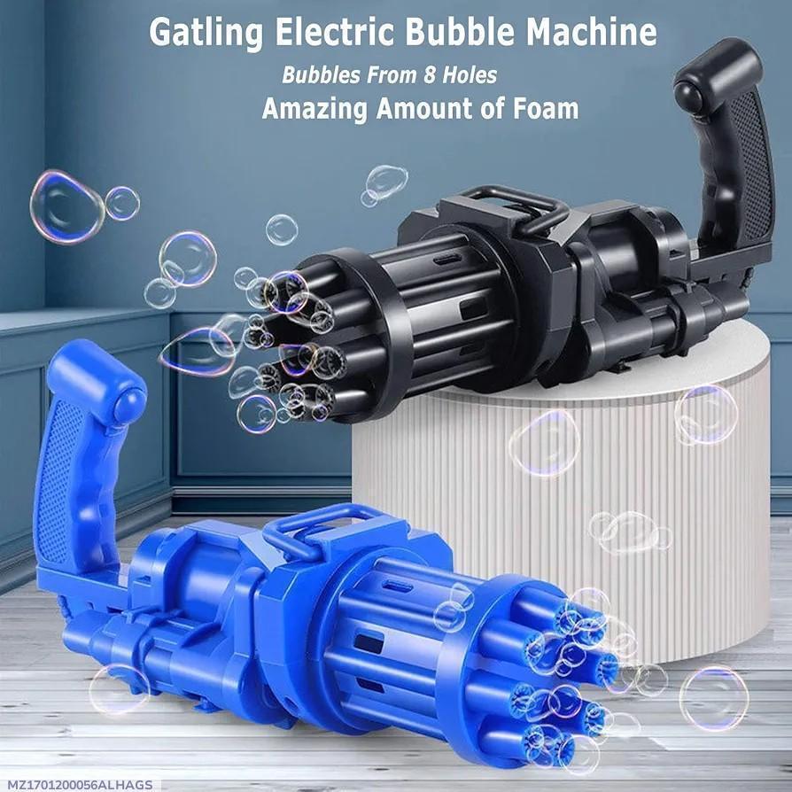 Girl’s Plastic Bubble Gun – Multicolor Bubble Blower Toy for Kids