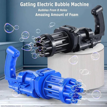 Girl’s Plastic Bubble Gun – Multicolor Bubble Blower Toy for Kids - JSJunoon.com