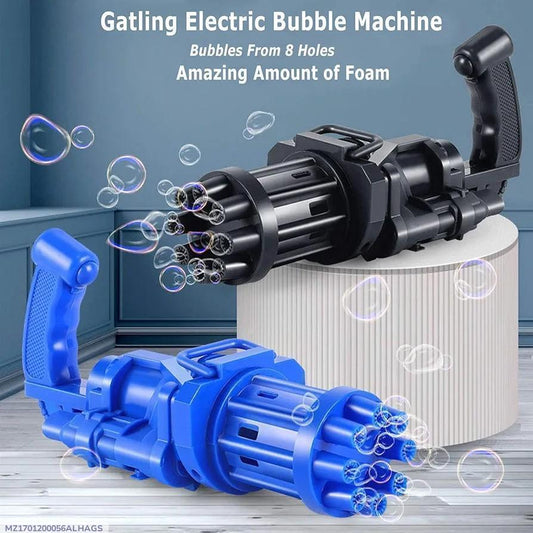 Girl’s Plastic Bubble Gun – Multicolor Bubble Blower Toy for Kids