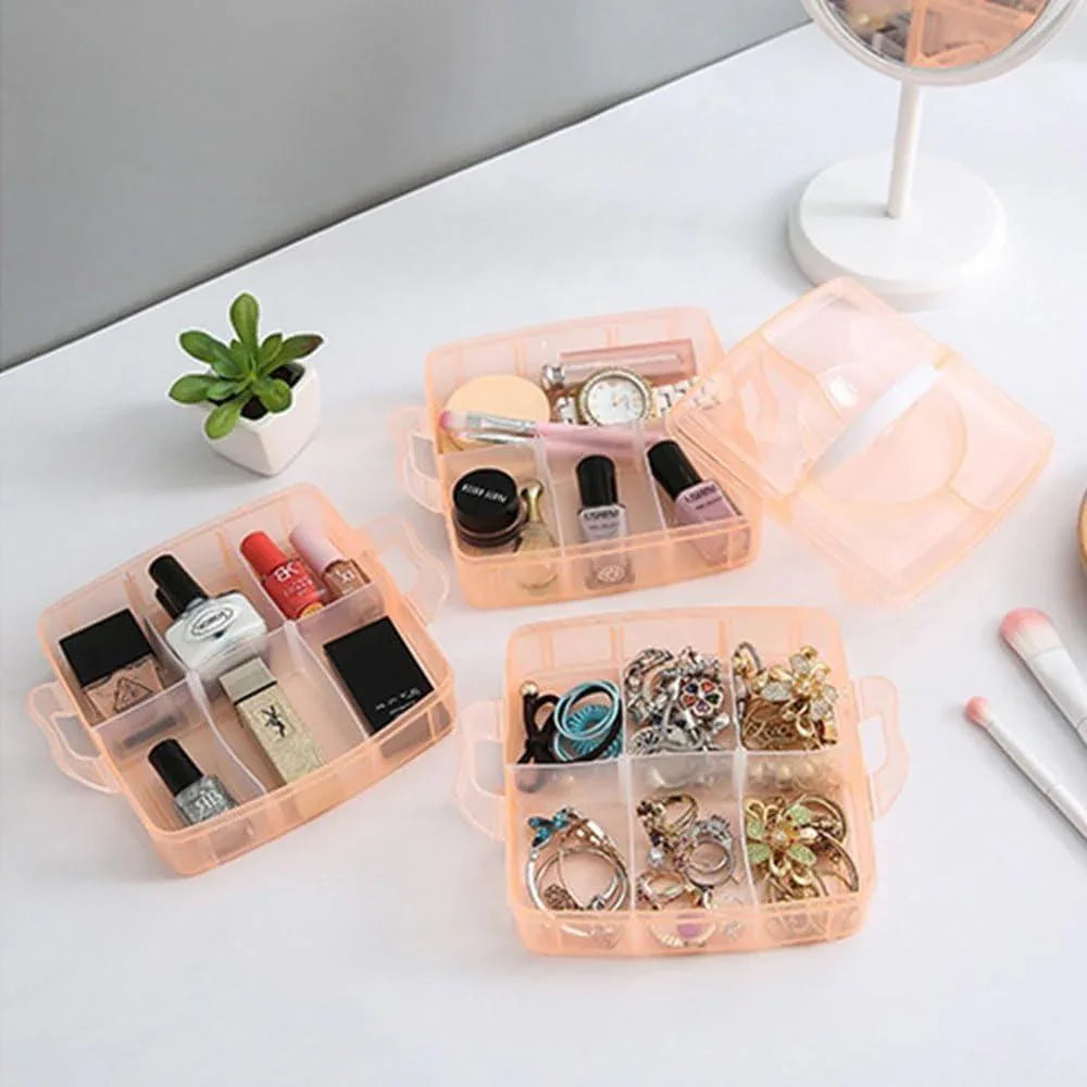 White Plastic Jewelry Organizer Tray – 1 Pc - JSJunoon.com