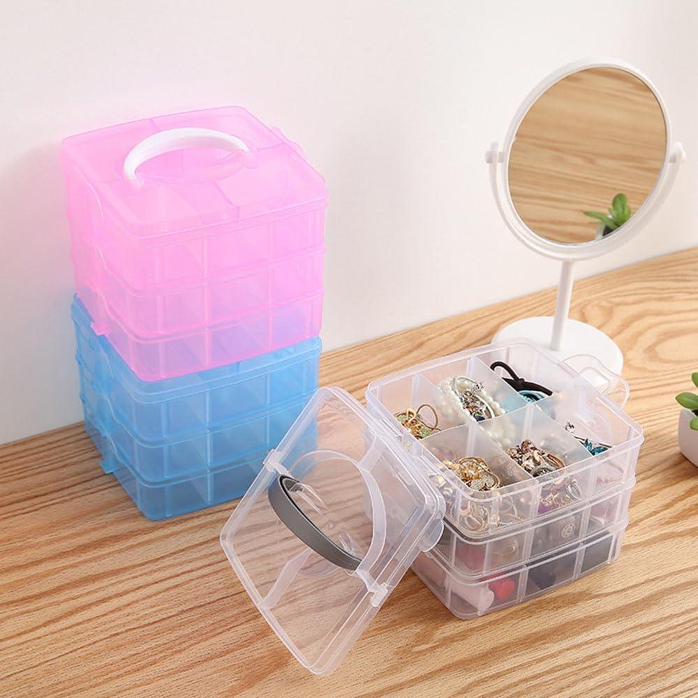 White Plastic Jewelry Organizer Tray – 1 Pc - JSJunoon.com