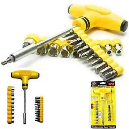 1 Pc Stainless Steel Tool Kit Set – 16 in 1 Multi-Purpose Repair Kit for Home, Car & Electronics - JSJunoon.com