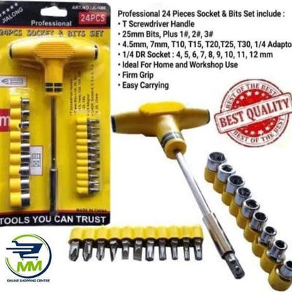 1 Pc Stainless Steel Tool Kit Set – 16 in 1 Multi-Purpose Repair Kit for Home, Car & Electronics - JSJunoon.com