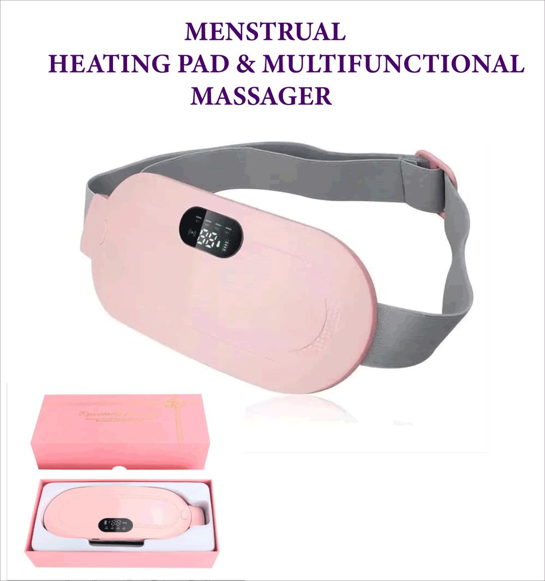 Electric Menstrual Heating Belt for Women – Adjustable Waist Heating Pad for Comfort