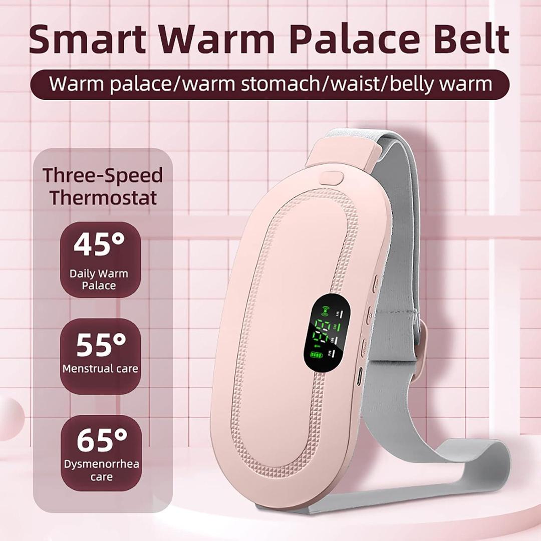 Electric Menstrual Heating Belt for Women – Adjustable Waist Heating Pad for Comfort