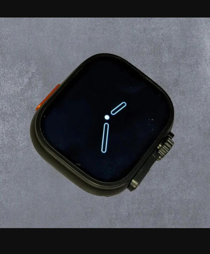 T900 Ultra 2 Smart Watch | Bluetooth 5, Heart Rate Monitoring, Fitness Tracking – Orange & Black - JSJunoon.com