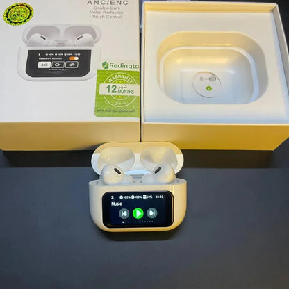 Wireless Airpods 922 Bluetooth 5.3 | ANC | Long Battery | Smart Touch – White - JSJunoon.com