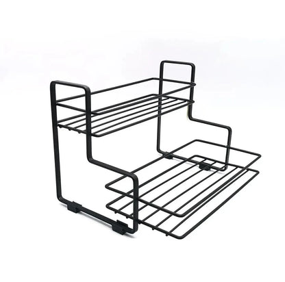 Metal Spices Rack – Durable Multi-Tier Kitchen Organizer for Spice and Condiment Storage - JSJunoon.com