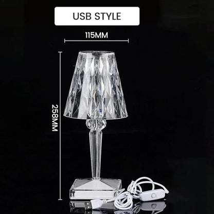 White Table Lamp – Modern Plastic Bedside & Desk Lighting - JSJunoon.com