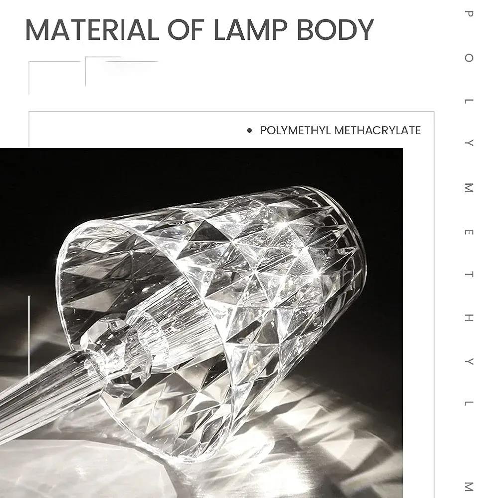 White Table Lamp – Modern Plastic Bedside & Desk Lighting