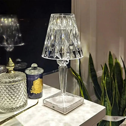 White Table Lamp – Modern Plastic Bedside & Desk Lighting - JSJunoon.com