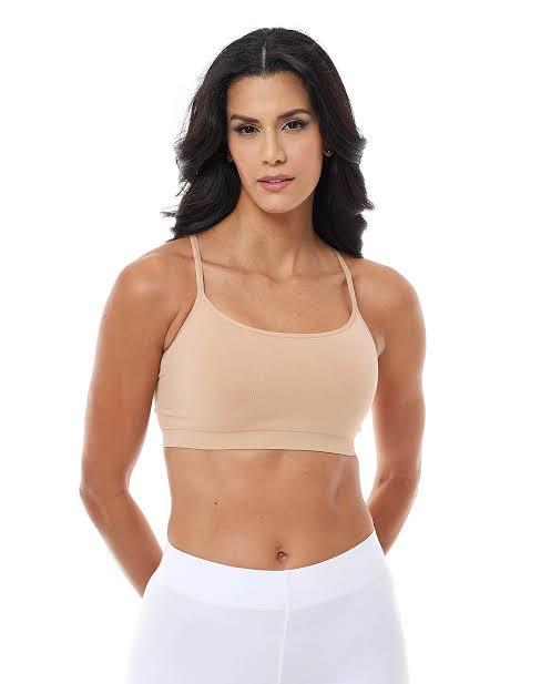 JS JUNOON Comfortable Lightweight Malai Non-Padded Bra – Beige