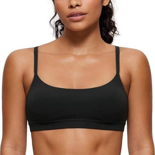 Stylish Black Non-Padded Malai Bra – Comfortable & Lightweight