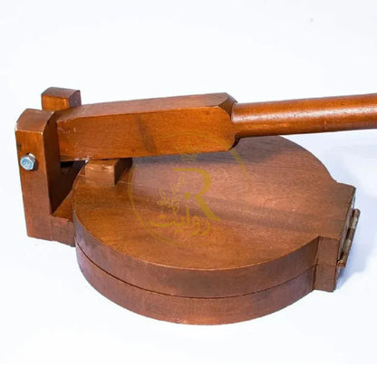 JS Junoon Deal-5 | Handcrafted Wooden Hotpot (Without Steel Bowl) + Lightweight Tray Set of 3 + Wooden Roti Maker – Traditional Kitchenware Combo - JSJunoon.com