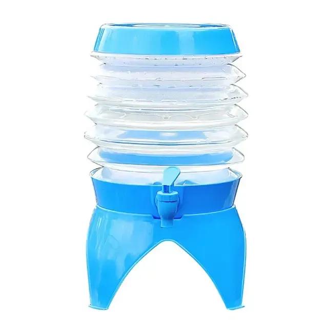 JS JUNOON Gradient Water Bottle 3.5L – Foldable, Collapsible, Keeps Water Cold