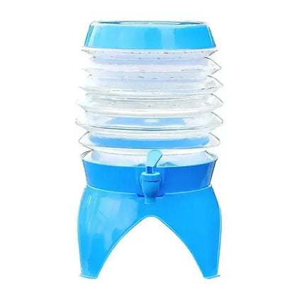 JS JUNOON Gradient Water Bottle 3.5L – Foldable, Collapsible, Keeps Water Cold - JSJunoon.com