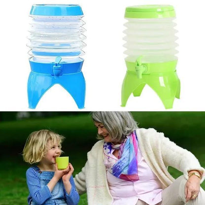 JS JUNOON Gradient Water Bottle 3.5L – Foldable, Collapsible, Keeps Water Cold - JSJunoon.com