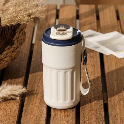 JS JUNOON Insulated Temperature Water Bottle 450ml – Gym Ready, Stainless Steel - JSJunoon.com