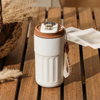 JS JUNOON Insulated Temperature Water Bottle 450ml – Gym Ready, Stainless Steel - JSJunoon.com