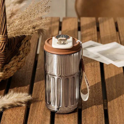 JS JUNOON Insulated Temperature Water Bottle 450ml – Gym Ready, Stainless Steel - JSJunoon.com