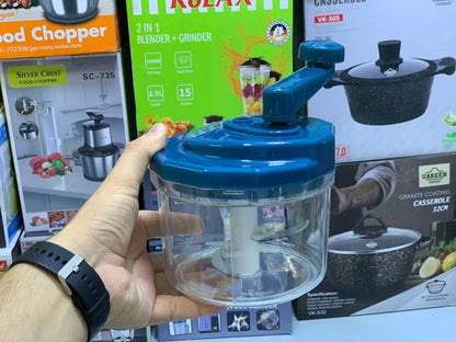 Manual Food Chopper – Multifunctional Vegetable Slicer & Processor - JSJunoon.com