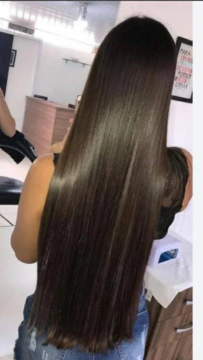 JS Junoon Full Length Hair Extensions for Women – Premium Clip-On Synthetic & Human Blend - JSJunoon.com
