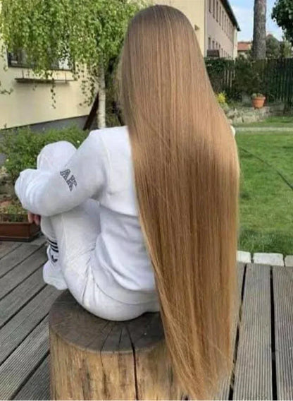 JS Junoon Full Length Hair Extensions for Women – Premium Clip-On Synthetic & Human Blend - JSJunoon.com