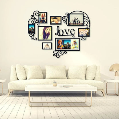 8 Frame Love Wall Art Decor – Laminated Sheet, 24x18 Inch, 3mm Thick - JSJunoon.com