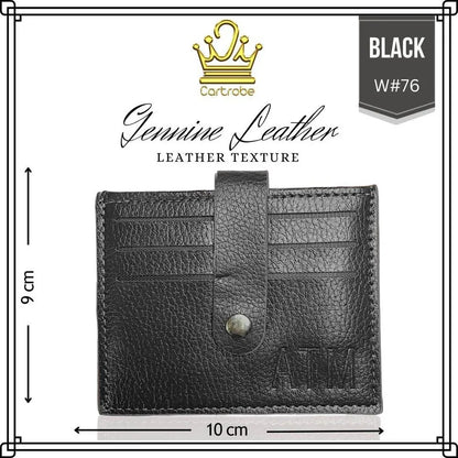 JS JUNOON Men's Smart Leather Wallet – 6 ATM Card Slots, Cash Pocket & Button Flap Protector, Stylish & Functional, 1 Pc - JSJunoon.com